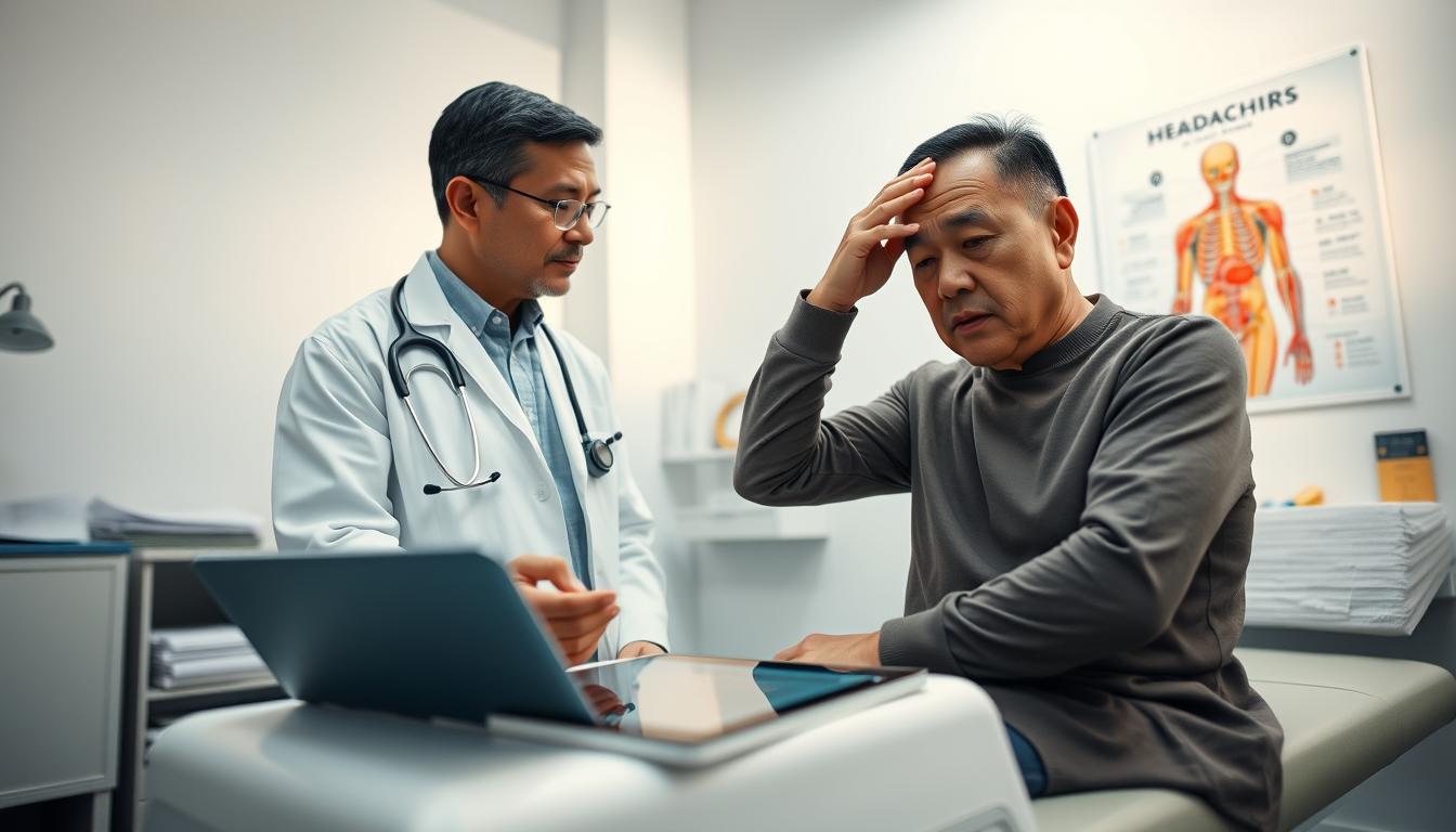 การตรวจสุขภาพเบื้องต้นสำหรับผู้ที่ปวดหัว